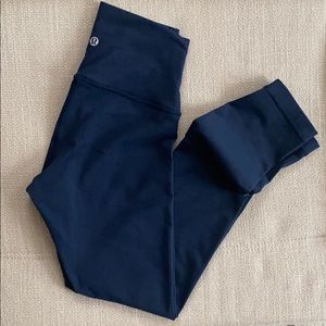 Like New Lululemon 3/4 Wunder Under Leggings